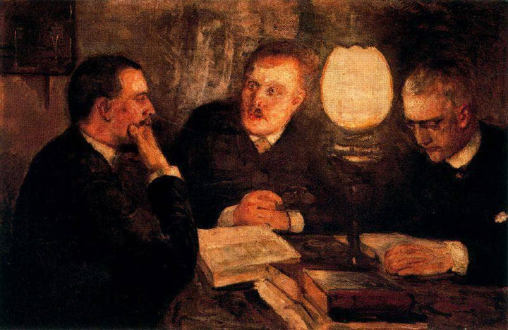 Jurisprudence by Edvard Munch — hand-painted portrait oil painting reproduction on canvas