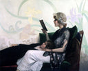 Just a Couple of Girls by Harry Watrous — female oil painting wall art