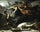 Justice and Divine Vengeance pursuing Crime (study) in hallway