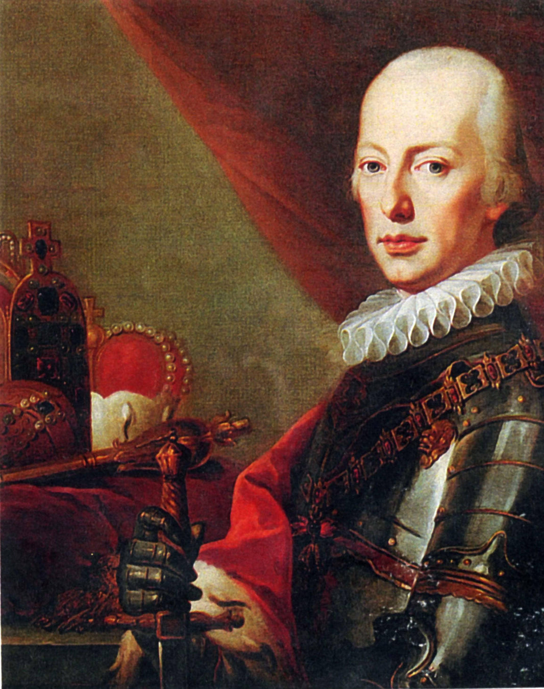 Kaiser Franz Ii by Joseph Kreutzinger — hand-painted portrait oil painting reproduction on canvas