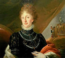Kaiserin Maria Theresia Von Neapel-Sizilien by Joseph Kreutzinger — female oil painting wall art, Neoclassicism