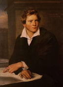 Karl Josef Berkmuller by Franz Xaver Winterhalter — male oil painting wall art, Neoclassicism