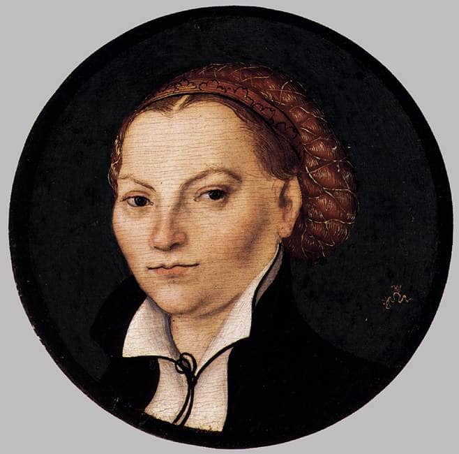 Katharina von Bora by Lucas Cranach the Elder — hand-painted portrait oil painting reproduction on canvas