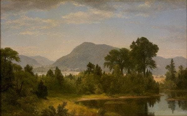 Keene Valley by Asher Brown Durand — hand-painted botanical oil painting reproduction on canvas