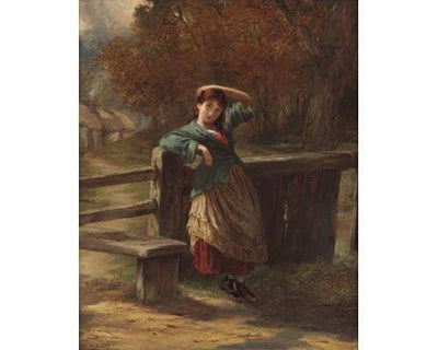 Keeping An Appointment by Augustus Edwin Mulready — oil painting reproduction