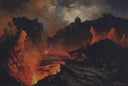 Kilauea by Charles Furneaux — rock oil painting wall art