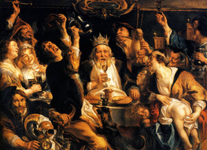 The King Drinks - Jacob Jordaens