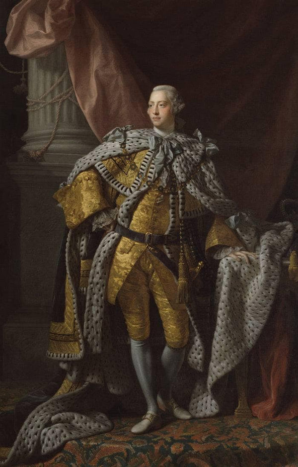 King George III in Coronation Robes