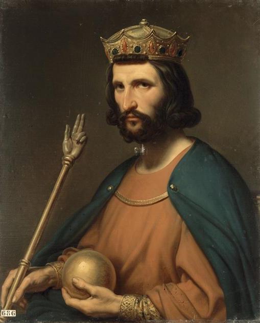 King Hugh of France - Charles de Steuben