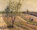Kitchen Garden, Petit Gennevilliers by Gustave Caillebotte — hand-painted botanical oil painting reproduction on canvas