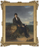 Knight portrait by Adèle Romany — male oil painting wall art, Neoclassicism
