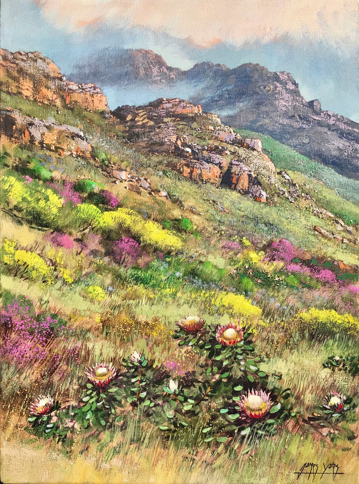 Kogelberg - DinksFãStan Private Collection by James Yates — hand-painted landscape oil painting reproduction on canvas