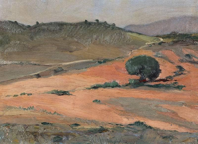 Kokkinaras by Nikolaos Lytras — hand-painted landscape oil painting reproduction on canvas