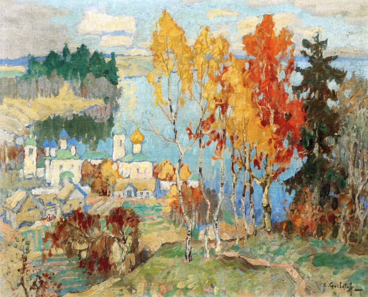 Autumn Day - Konstantin Gorbatov