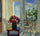 Flowers on the Veranda in home office