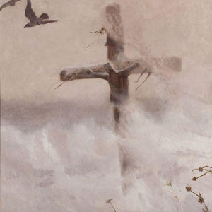Cross in the blizzard