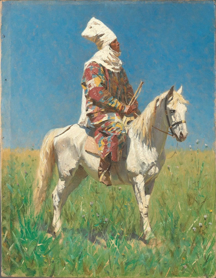 Kyrgyz by Vasily Vereshchagin — hand-painted animal oil painting reproduction on canvas