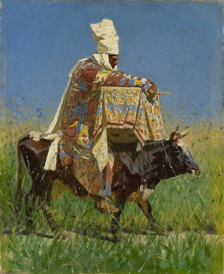 Kyrgz by Vasily Vereshchagin — hand-painted animal oil painting reproduction on canvas