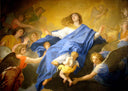 L'assomption De La Vierge by Charles Le Brun — female oil painting wall art, Baroque