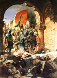 L'entrée Du Sultan  Mehmet Ii À Constantinople Le Vingt-neuf Mai 1453