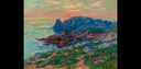 L'île de Ouessant, Le Soir by Henry Moret, sea oil painting wall art