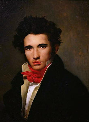 Self-portrait - Léon Cogniet