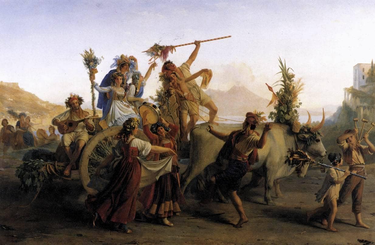The pilgrimage to the Madonna of the Arch