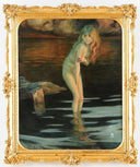 La Baigneuse (Au Crépuscule) by Paul Émile Chabas — seascapes oil painting wall art, Art Deco