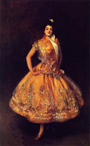 La Carmencita by John Singer Sargent — hand-painted portrait oil painting reproduction on canvas