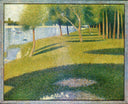 La Grande Jatte by Georges Seurat — seascapes oil painting wall art, Pointillism