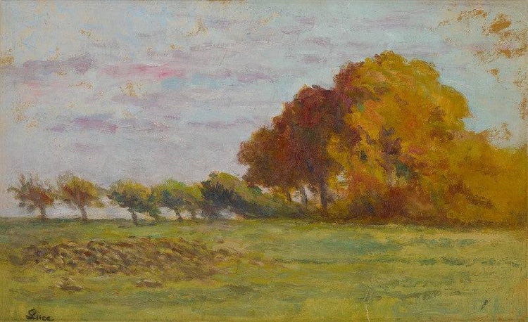 La Plaine Aux Environs De Rolleboise - Maximilien Luce