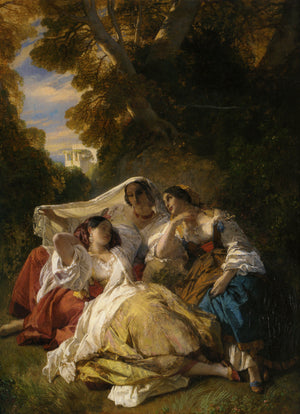 La Siesta - Franz Xaver Winterhalter