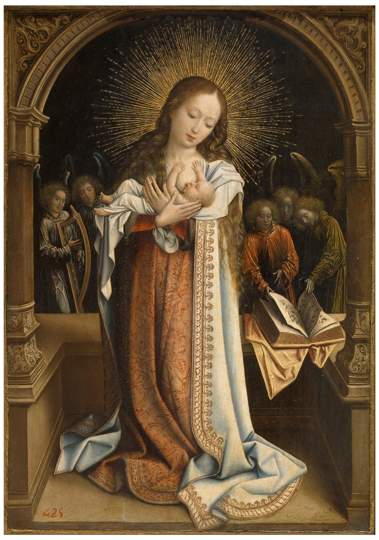 The Virgin of the Milk - Bernard Van Orley