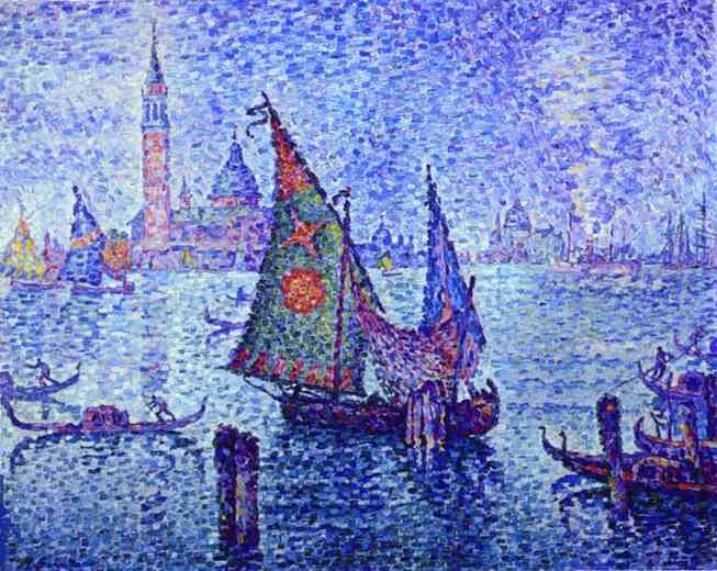 La Voile verte - Paul Signac