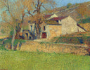 Labastide farmhouse near Labastide du Vert by Henri Martin — hand-painted architectural oil painting reproduction on canvas