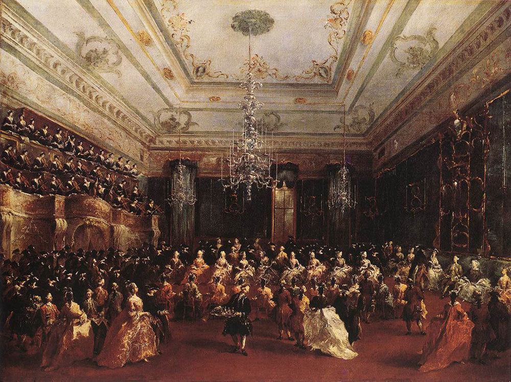 Ladies Concert at the Philharmonic Hall - Francesco Guardi