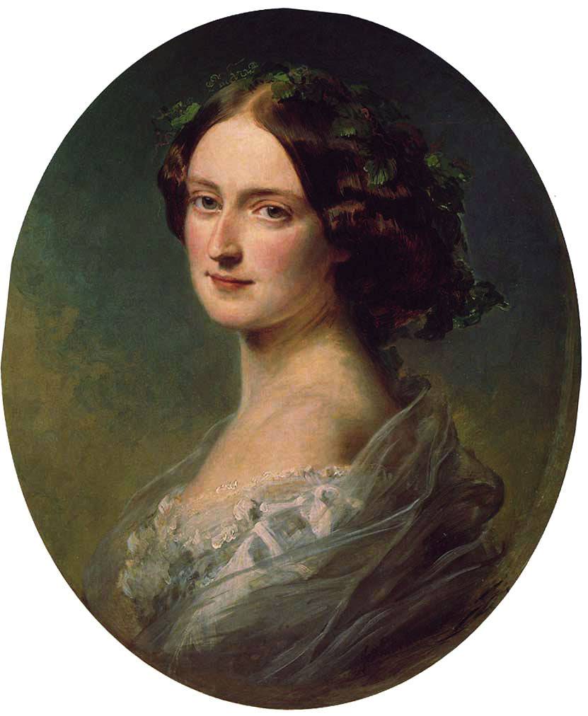 Lady Clementina Augusta Wellington Child Villiers - Franz Xaver Winterhalter