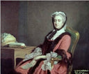 Lady Holland by Allan Ramsay — male oil painting wall art, Rococo