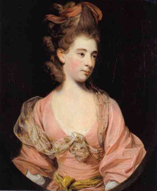Lady in Pink, Said to be Mrs. Elizabeth Sheridan