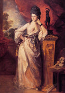 Lady Ligonier by Thomas Gainsborough — male oil painting wall art, Rococo