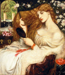 Lady Lilith by Dante Gabriel Rossetti — hand-painted portrait oil painting reproduction on canvas