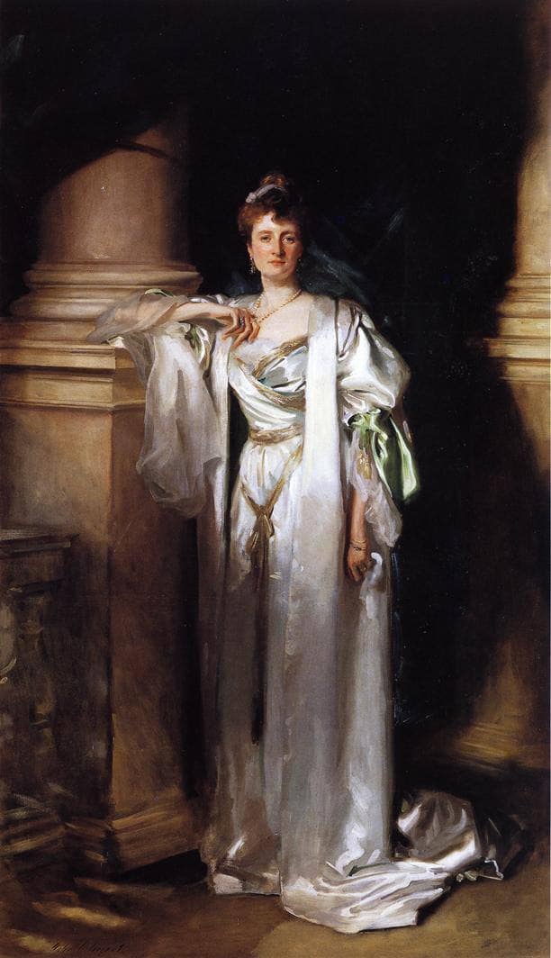 Lady Margaret Spicer by John Singer Sargent — hand-painted portrait oil painting reproduction on canvas