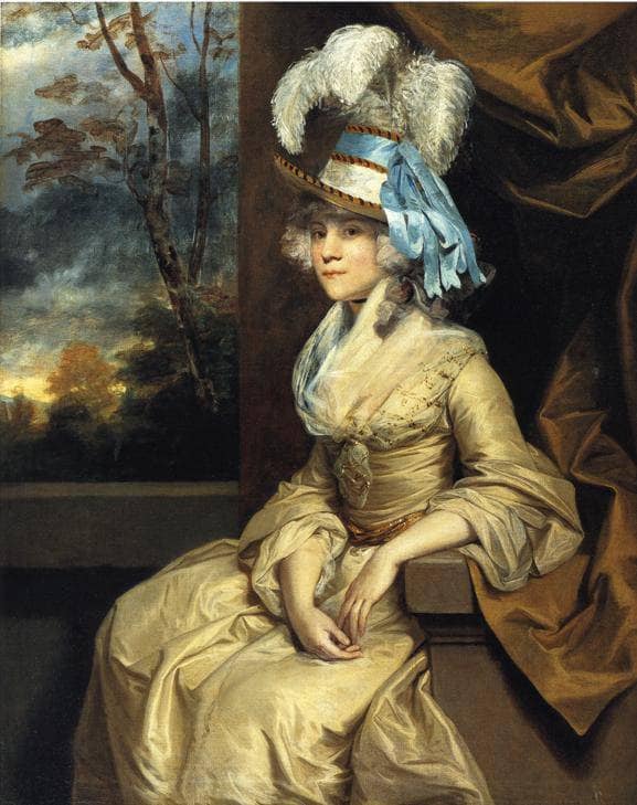 Lady Taylor by Joshua Reynolds — hand-painted portrait oil painting reproduction on canvas