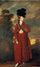 Lady Worsley in entryway
