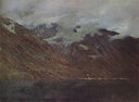 Lake Como by Isaac Levitan — hand-painted landscape oil painting reproduction on canvas