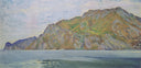 Lake Garda by Koloman Moser, seascapes oil painting wall art, Symbolism