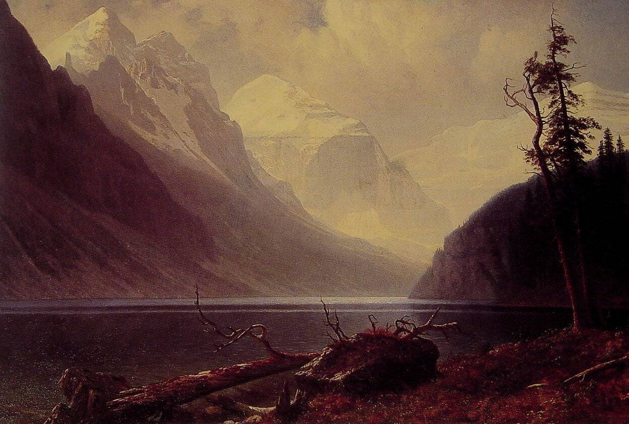 Lake Louise - Albert Bierstadt