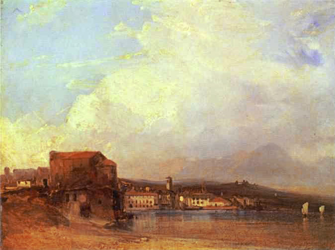 Lake Lugano - Richard Parkes Bonington