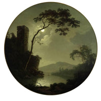 Lake with Castle on a Hill