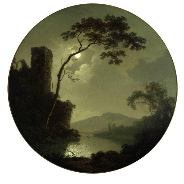 Lake with Castle on a Hill